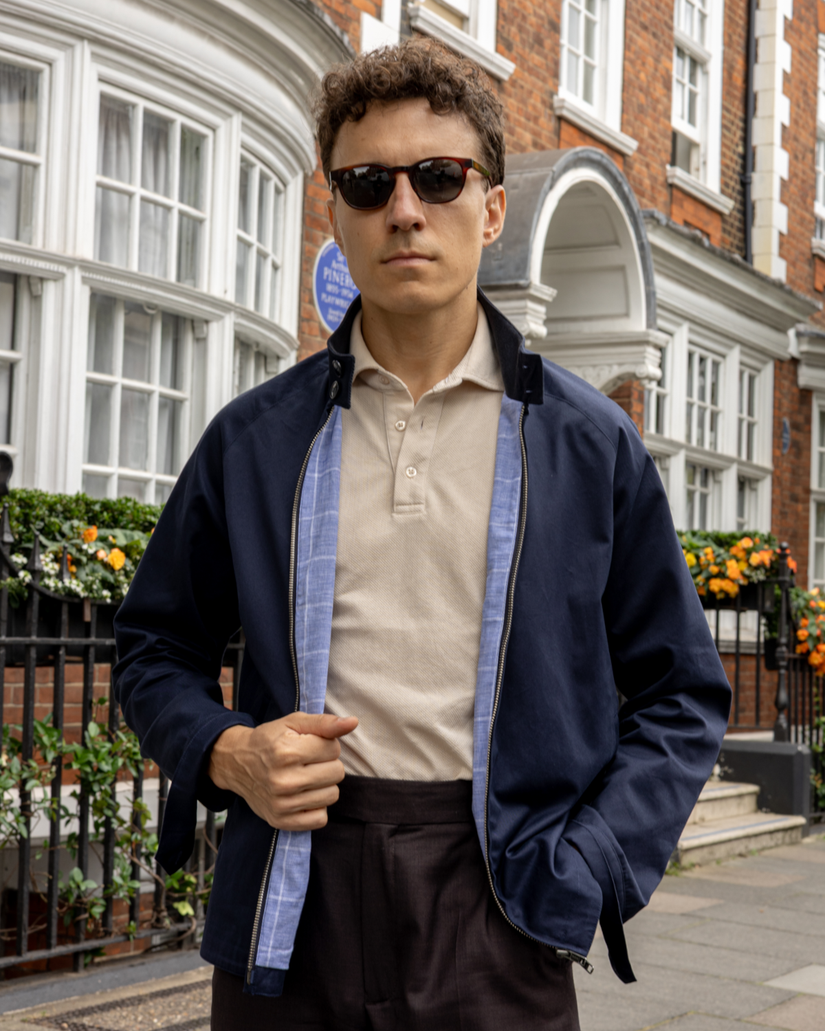 Chaqueta Harrington