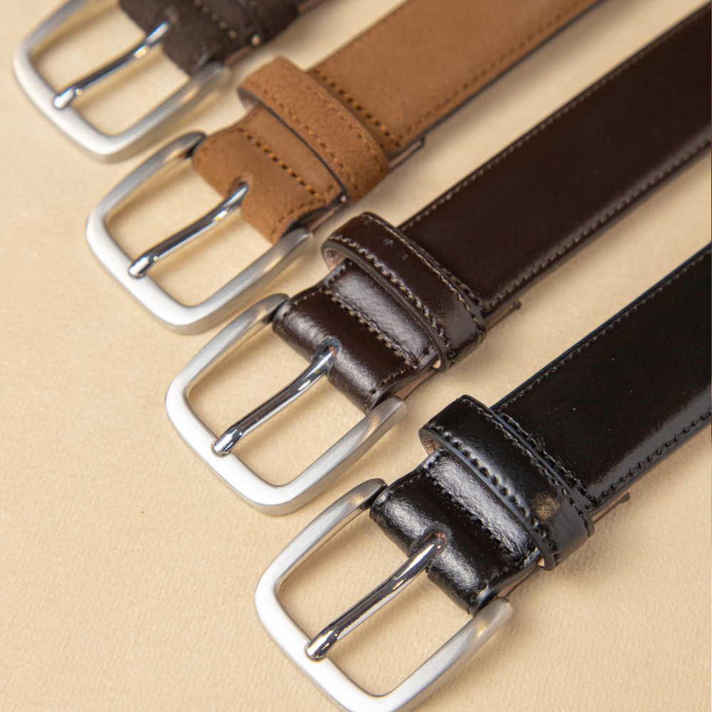 Cinturón de Hebilla Cuadrada