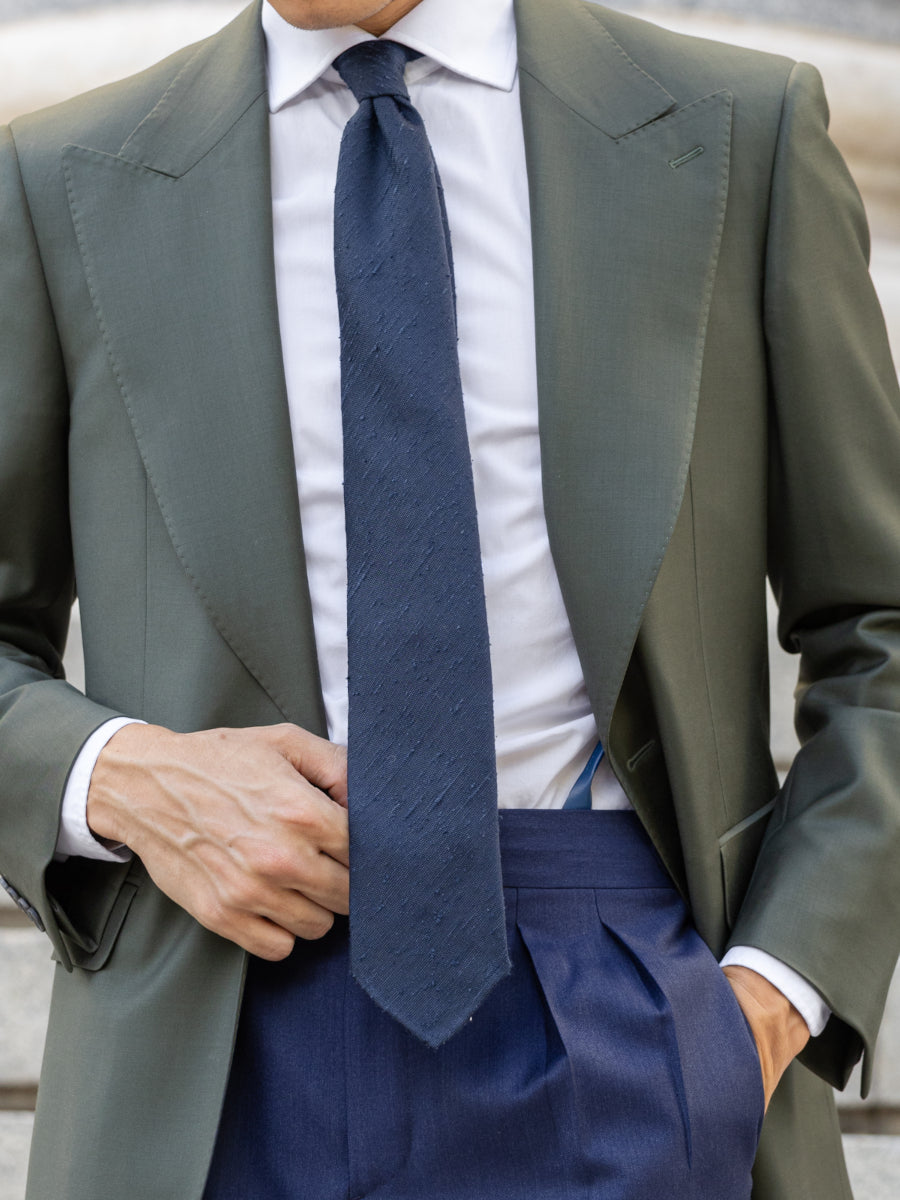 Corbata shantung
