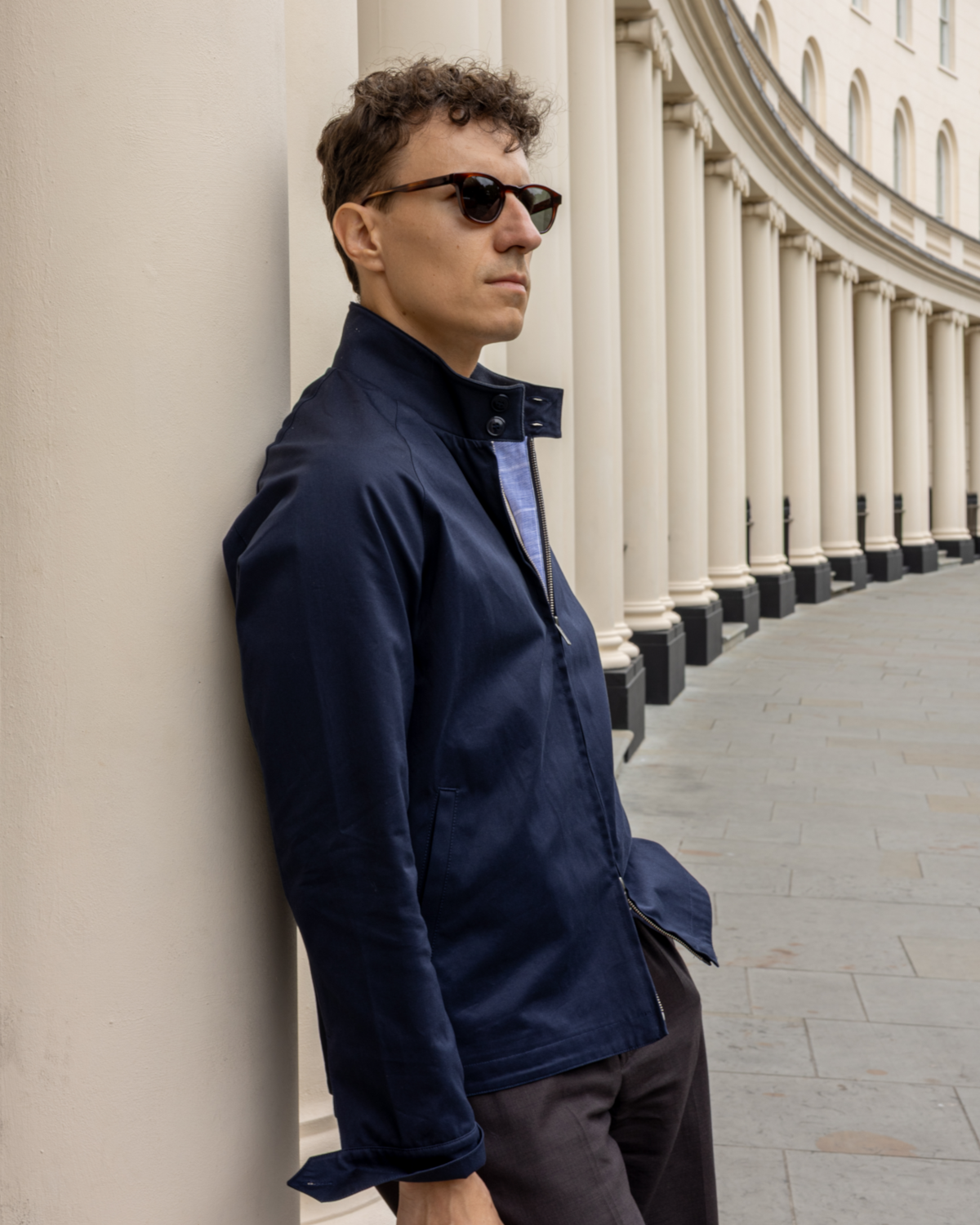 Chaqueta Harrington