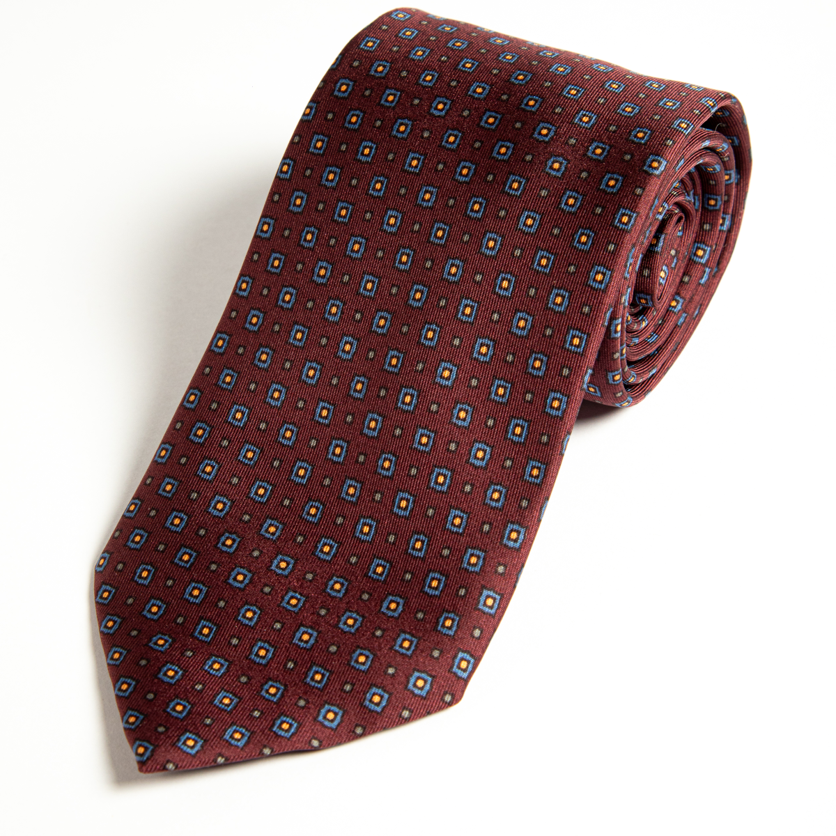 Corbata de Seda Estampada