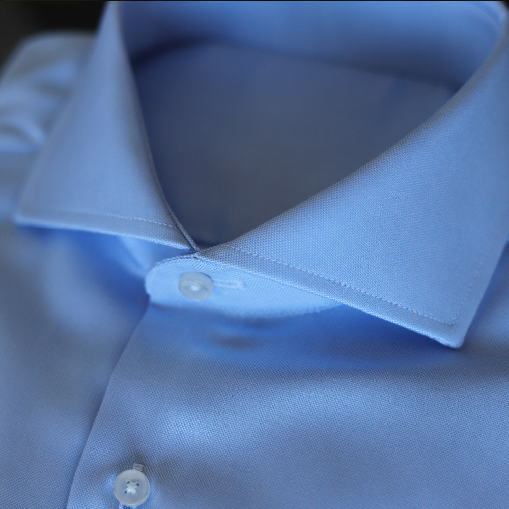 Camisa Oxford azul