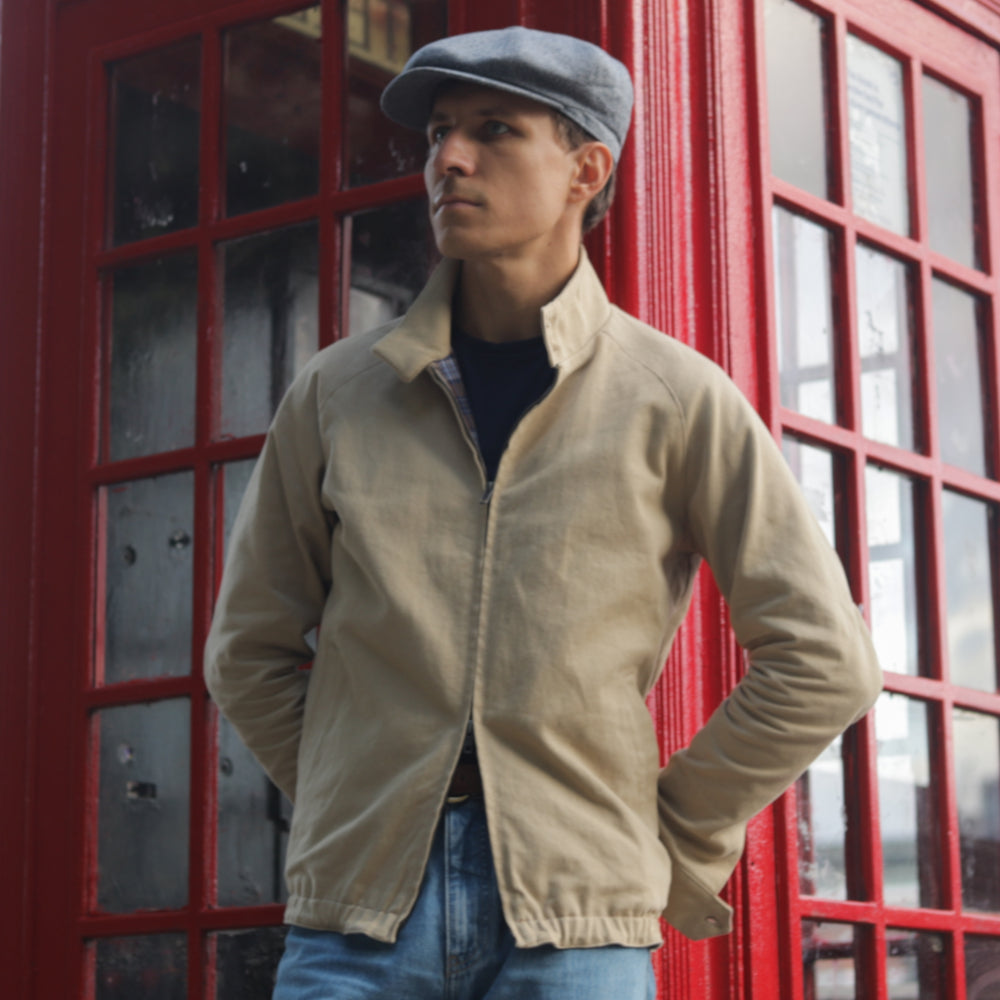 Chaqueta Harrington Beige