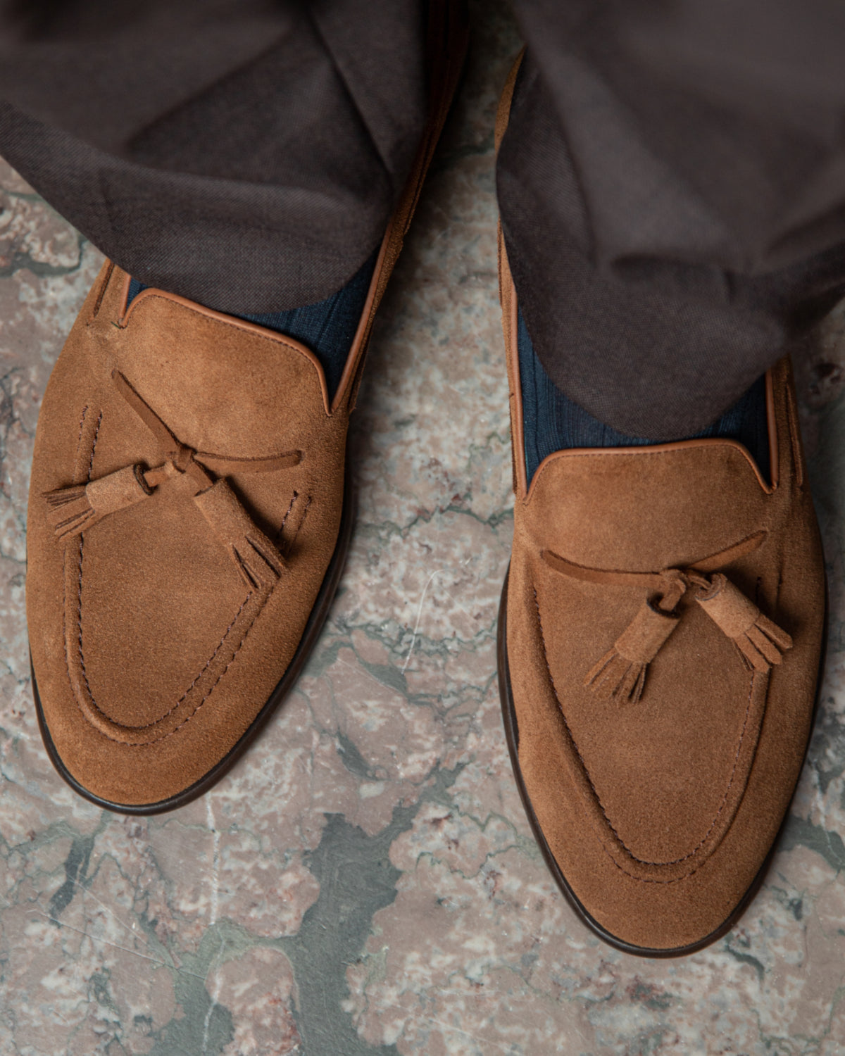 Mocasines con Borlas