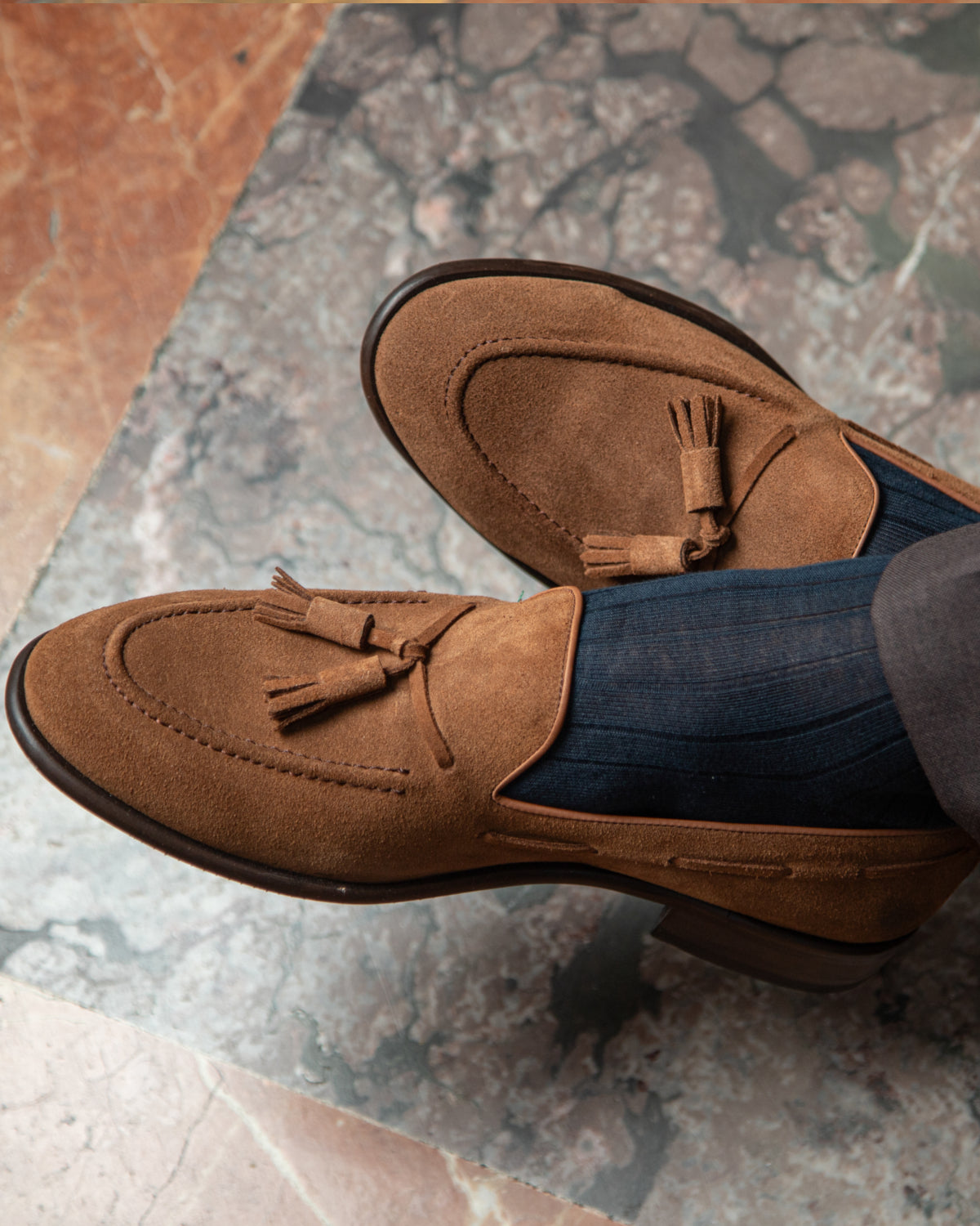 Mocasines con Borlas