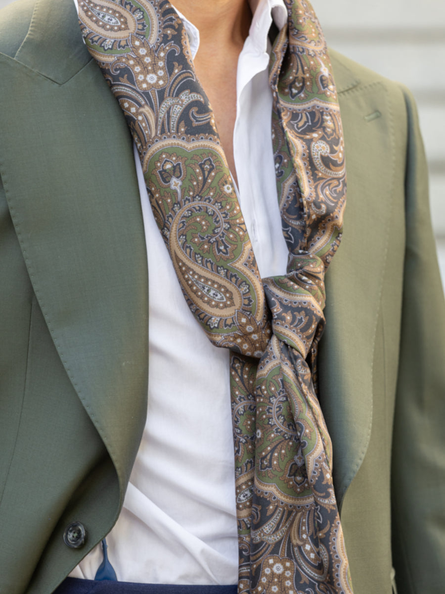 Pashmina Seda Paisley