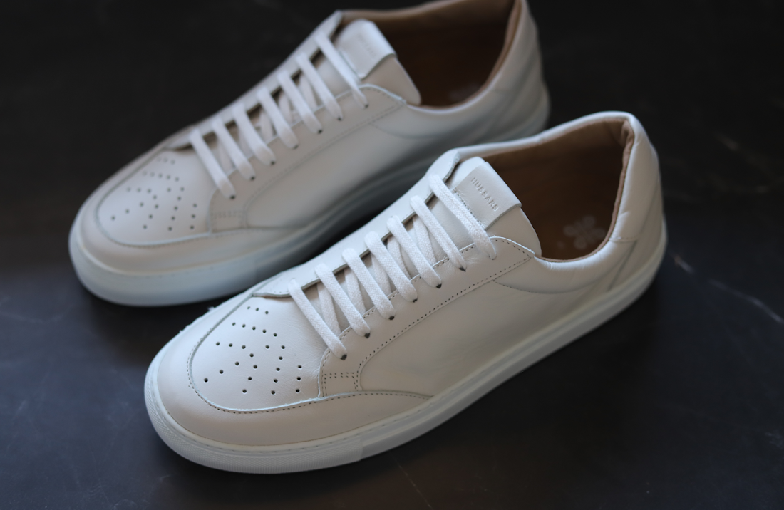 White Beta Sneakers