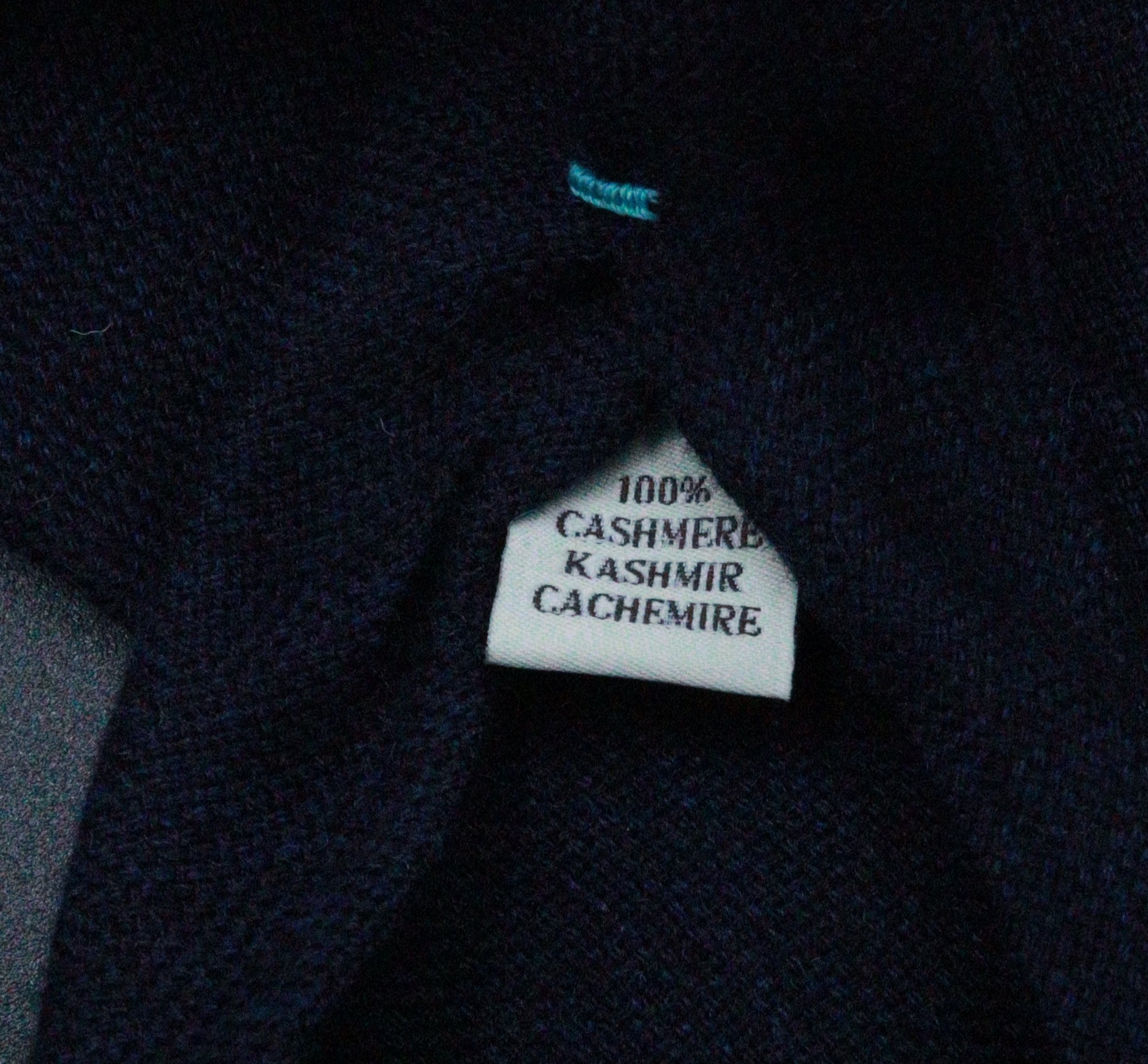 Corbata de 100% cashmere